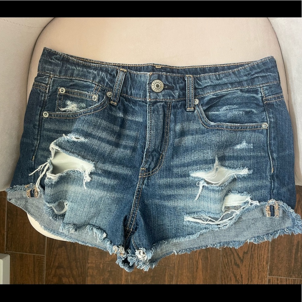 American Eagle Jean Ripped Shorts